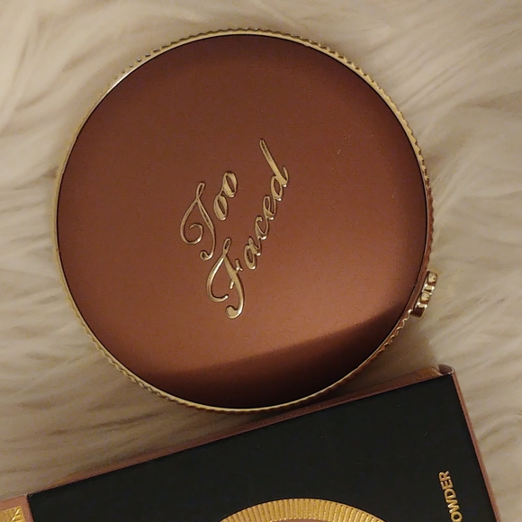 🤎FIRM! NWT TOO FACED MILK CHOCOLATE SOLEIL LONG WEAR MATTE BRONZER - Picture 8 of 11
